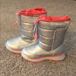 Toddler girl snow boots